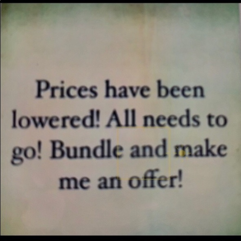 Everything must go